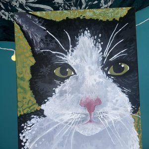 Cat on Canvas